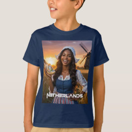 CAMISETA PAÍSES BAJOS - HOLANDÉS