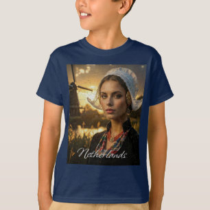 CAMISETA PAÍSES BAJOS - HOLANDÉS
