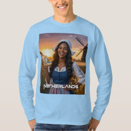 CAMISETA PAÍSES BAJOS - HOLANDÉS
