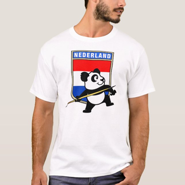 Camiseta Países Bajos Javelin Panda (Anverso)