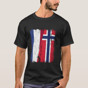 Camiseta Países Bajos Noruega Media Bandera Holandés Ascend