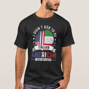 Camiseta Países Italianos Americanos Marcan El País Orgullo