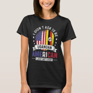 Camiseta Países ugandeses estadounidenses marcan el país de