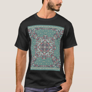 Camiseta Paisley Bandana Print: Silk Neck Scarf