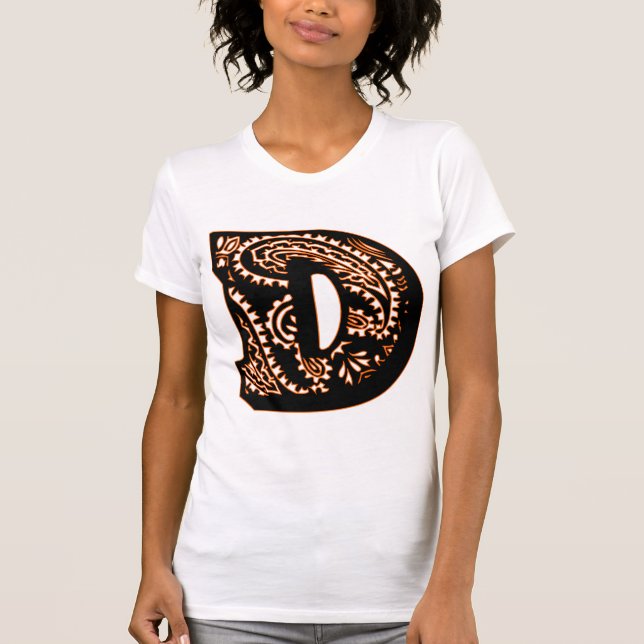 Camiseta Paisley Monograma - D (Anverso)