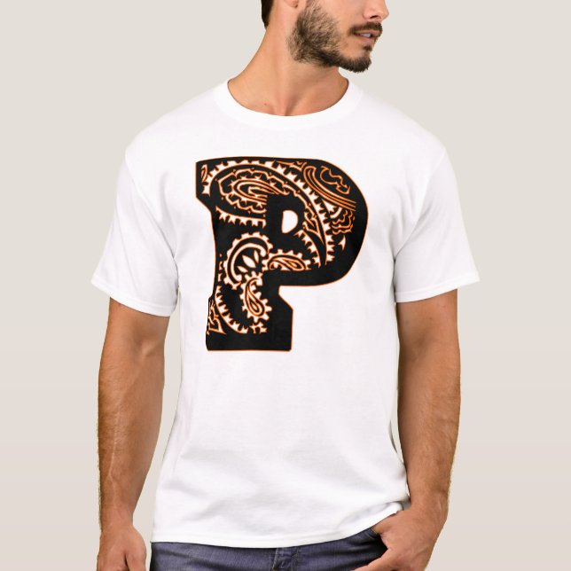 Camiseta Paisley Monograma - P (Anverso)