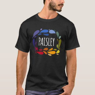 Camiseta Paisley - Nombres para la hija de esposa y Chica