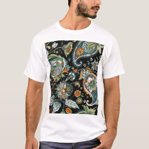 Camiseta Paisley oriental: motivos tradicionales turcos.