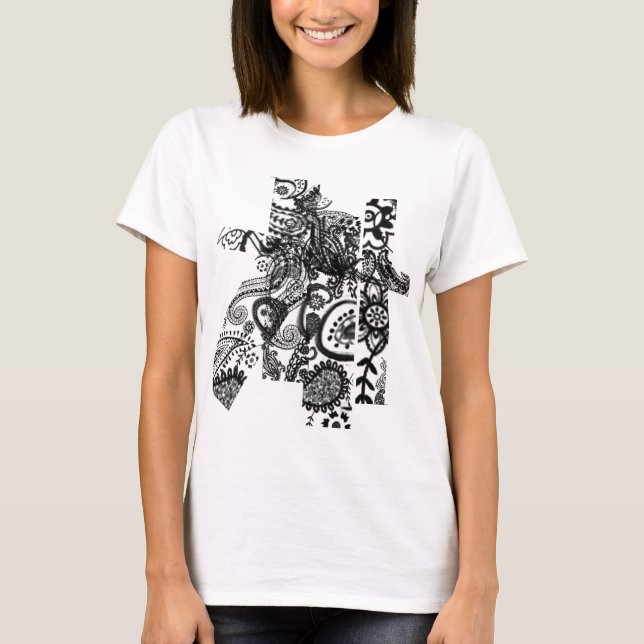 Camiseta Paisley Stripes (Anverso)