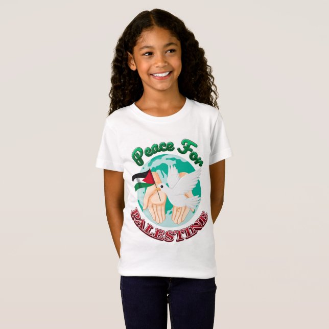 Camiseta paix-pour-palestine (Anverso completo)