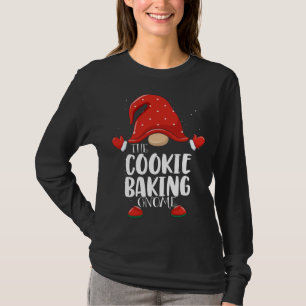 Camiseta Paja, Navidades de la familia Cookie Baking Gnome