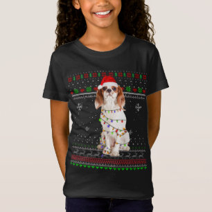 Camiseta Paja, Navidades divertidos del Cavalier King Charl