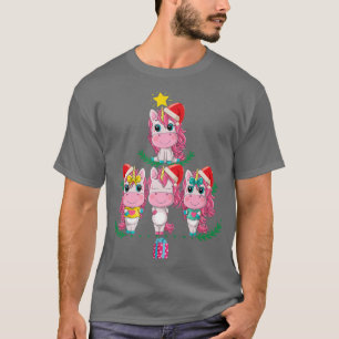 Camiseta Paja, Navidades familiares divertidos de árbol de 