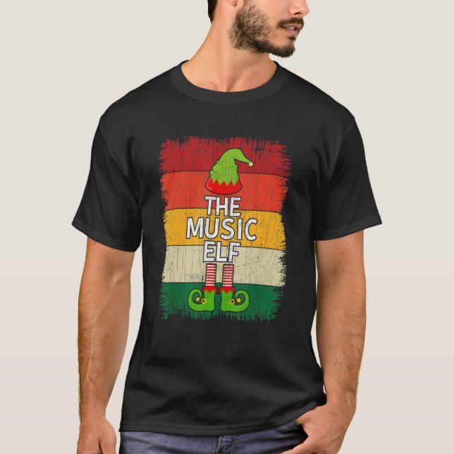 Camiseta Pajam, Fiesta del grupo de Navidades del grupo mus (Anverso)