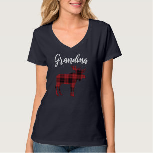 Camiseta Pajam, Navidades de la familia Grandma Moose XMas