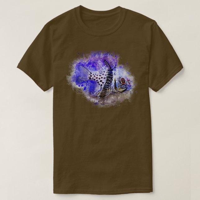 Camiseta Pajama Cardinalfish Sphaeramia nematoptera (Diseño del anverso)