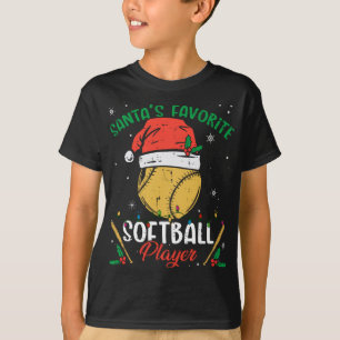 Camiseta Pajama, el jugador favorito de softbol en Santa Se