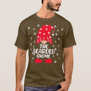 Camiseta Pajama, la familia de Navidades con nome con barba