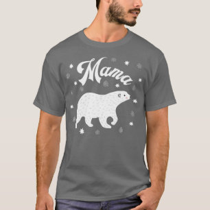 Camiseta Pajama Navidades de la familia Mama Bear