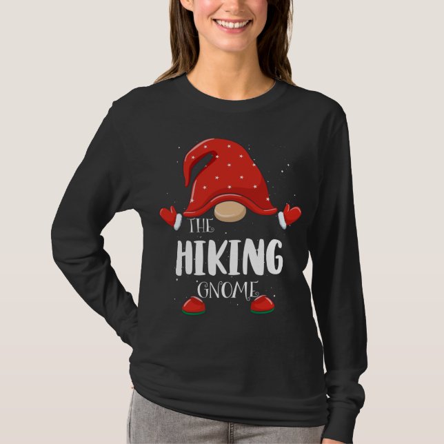 Camiseta Pajama, Navidades familiares que hacen senderismo  (Anverso)