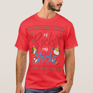 Camiseta Pajama, Navidades graciosos de mi acciones