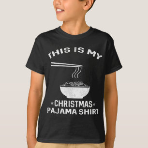 Camiseta Pajama, Navidades japoneses de Ramen - Noodles nav