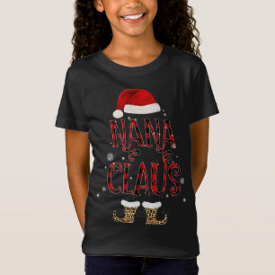 Camiseta Pajama Santa Gift Por Los Navidades De Nana Claus 