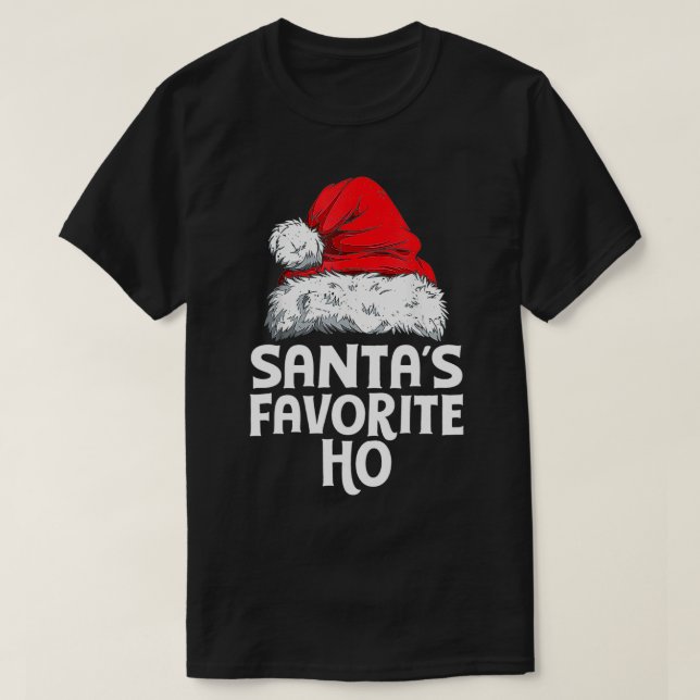 Camiseta Pajama Santa H, Navidades favoritos de Santa Lucía (Diseño del anverso)