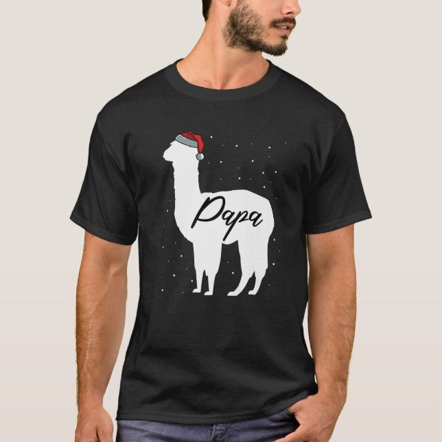 Camiseta Pajamas a la familia de hombres llaman a juego con (Anverso)