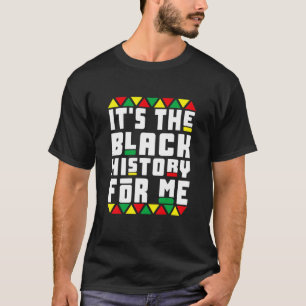 Camiseta Pajamas Afro Tee de historia negra es el hilo negr