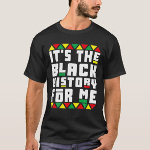 Camiseta Pajamas Afro Tee de historia negra es el hilo negr