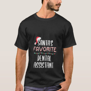 Camiseta Pajamas Ch, Asistente Dental Favorito De Las Santa
