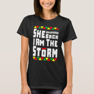 Camiseta Pajamas de historia negra afro que me susurró