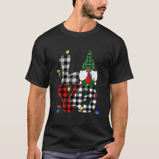 Camiseta Pajamas de los Navidades de Gnome afroamericanos 2