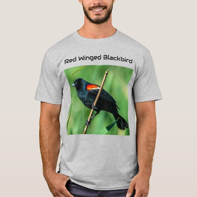 Camiseta Pajarera alga roja (Anverso)