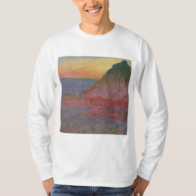 Camiseta Pajareras (de Claude Monet) (Anverso)