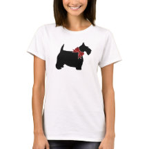 Pajarita roja de Paisley del escocés negro