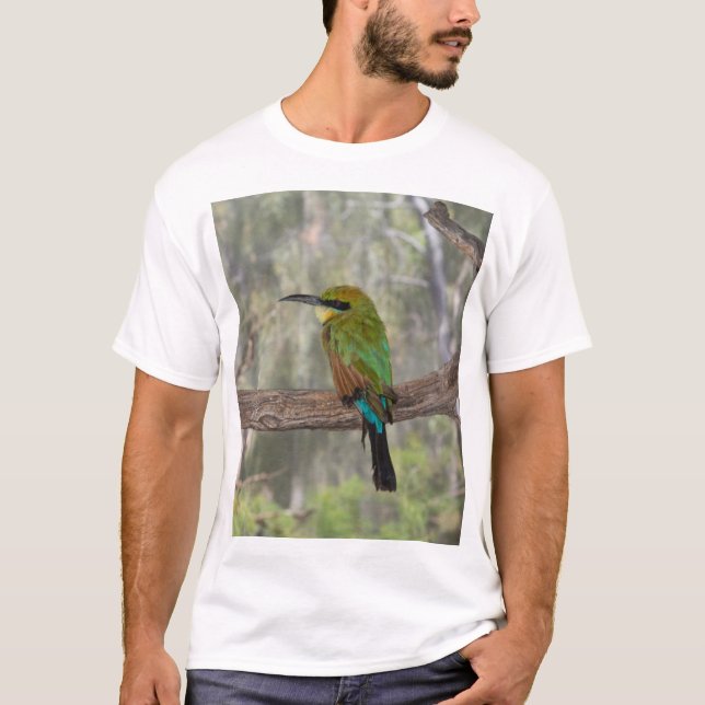 Camiseta Pájaro abejaruco arcoíris, Australia (Anverso)