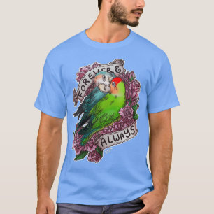 Camiseta Pájaro amante de siempre y de la paz