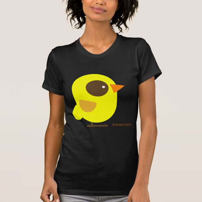 Camiseta Pájaro amarillo (Anverso)