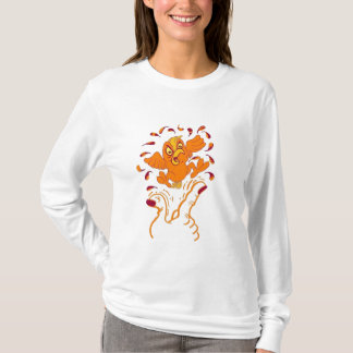Camiseta Pájaro anaranjado