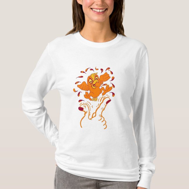 Camiseta Pájaro anaranjado (Anverso)