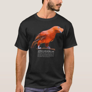 Camiseta Pájaro Andino De Pavo De Roca Sobre Las Rocas