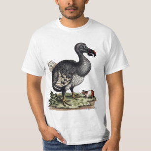 Camiseta Pájaro antiguo de Dodo y cerdo guineano
