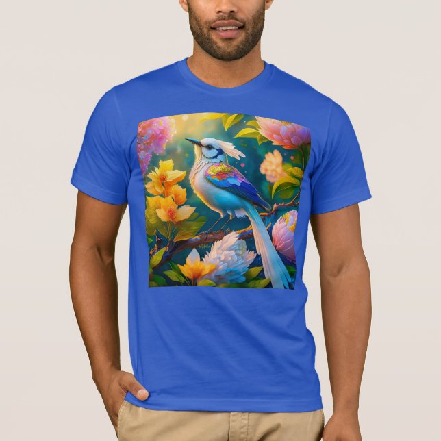 Camiseta Pájaro arcoiris de Jay Fantasy (Anverso)