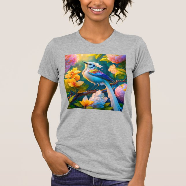 Camiseta Pájaro arcoiris de Jay Fantasy (Anverso)
