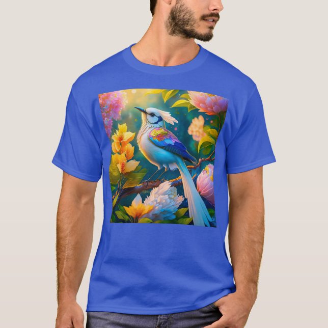 Camiseta Pájaro arcoiris de Jay Fantasy (Anverso)