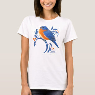 Camiseta Pájaro azul