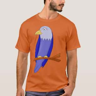 Camiseta Pájaro azul en una rama