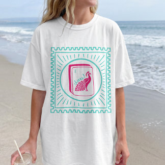 Camiseta Pájaro Bam Aplausos Fiesta de Mahjong